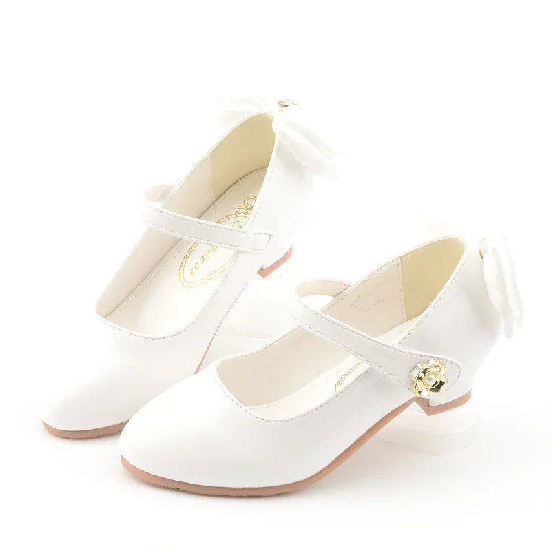 Spring New Children's High-heeled Leather Shoes Fashion Bow Tie Girls' Princess Shoes Student Dance Performance Shoes
Spring New Children's High-heeled Leather Shoes Fashion Bow Tie Girls' Princess Shoes Student Dance Performance Shoes