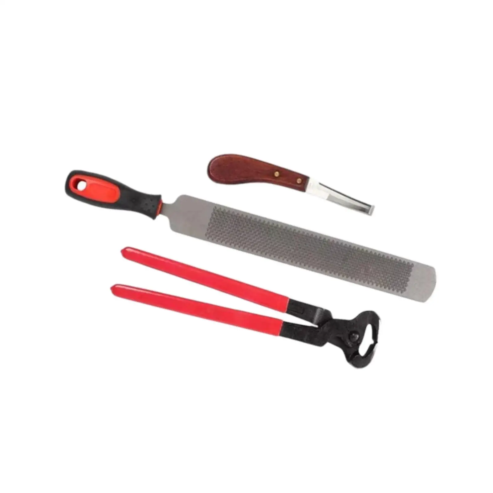3Pcs Horse Hoof File Horse Hoof Rasp Professional for Horses, Cows, Sheep, Double Sided with Handle Horse Hoof Trimming
3Pcs Horse Hoof File Horse Hoof Rasp Professional for Horses, Cows, Sheep, Double Sided with Handle Horse Hoof Trimming