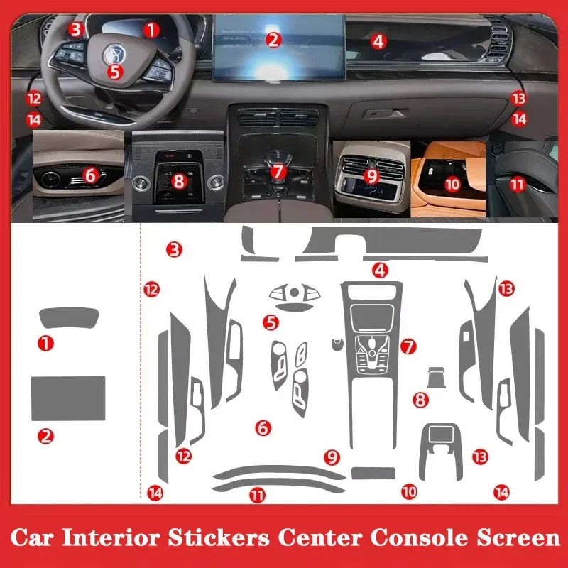 Car Interior Sticker Center Console Gear Touch Screen Dashboard Door Windows Panel Tpu Film for BYD DMI EV Song Plus Han EV
Car Interior Sticker Center Console Gear Touch Screen Dashboard Door Windows Panel Tpu Film for BYD DMI EV Song Plus Han EV