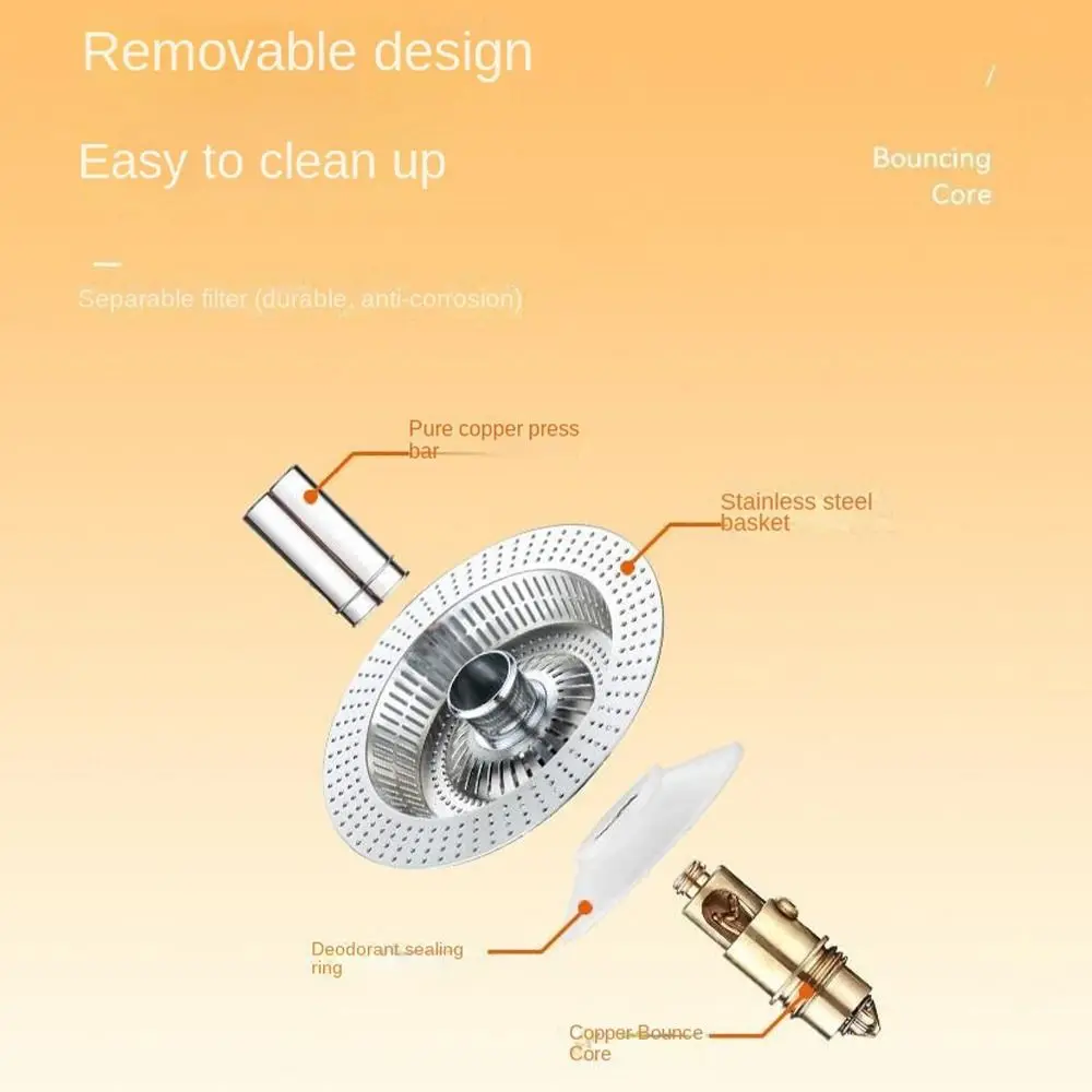Durable Anti Clog Kitchen Sink Strainer Anti-blocking Hair Clean Up Drain Filter Floor Drain Plug Food Catcher Tools Mesh Trap
Durable Anti Clog Kitchen Sink Strainer Anti-blocking Hair Clean Up Drain Filter Floor Drain Plug Food Catcher Tools Mesh Trap