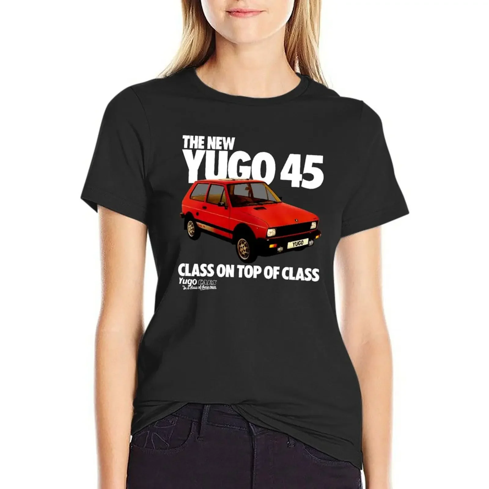 YUGO 45 - ADVERT T-Shirt tees sublime anime clothes t-shirt dress for Women graphic
YUGO 45 - ADVERT T-Shirt tees sublime anime clothes t-shirt dress for Women graphic