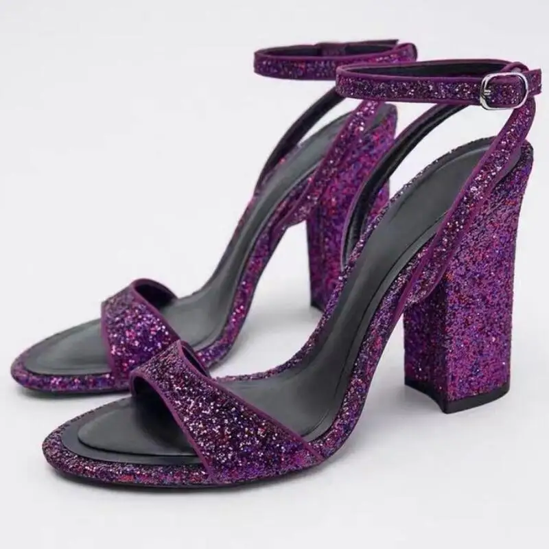 NEW Gladiator High Heels Sandals Women Shoes Open Toed Women's High Heeled Shiny Chunky Heel Sandals Elegant Femme Shoes
NEW Gladiator High Heels Sandals Women Shoes Open Toed Women's High Heeled Shiny Chunky Heel Sandals Elegant Femme Shoes