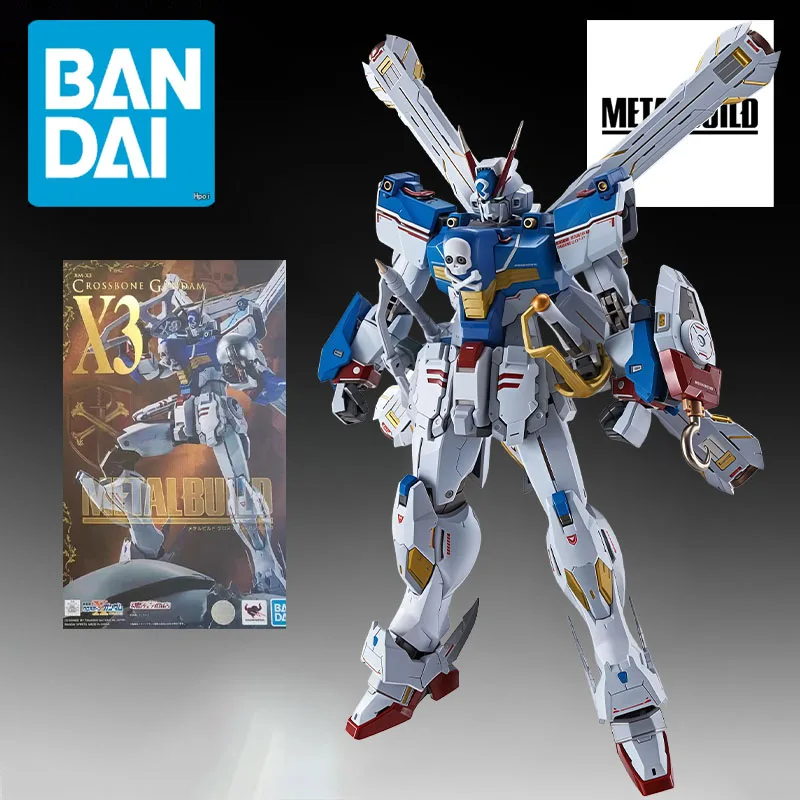 Bandai Original METAL BUILD Crossbone Gundam X3 170mm Anime Action Figures Toys for Christmas Gift Collectible Model Ornaments
Bandai Original METAL BUILD Crossbone Gundam X3 170mm Anime Action Figures Toys for Christmas Gift Collectible Model Ornaments