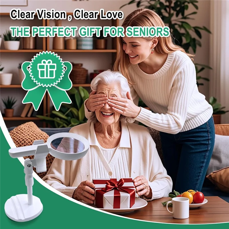 BHBD-Magnifying Glass With Light,30 X 60 Times Rechargeable Large Lens,12 LED 3 Modes Lighting Magnifier For Elderly, Reading
BHBD-Magnifying Glass With Light,30 X 60 Times Rechargeable Large Lens,12 LED 3 Modes Lighting Magnifier For Elderly, Reading