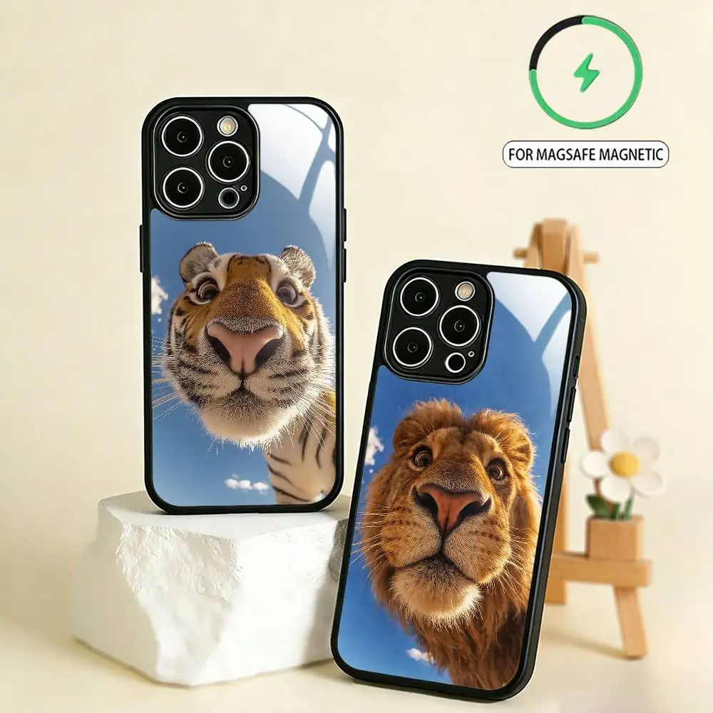 Funny Close-Up Animal Portraits Phone Case For iPhone17,16,15,14,13,12,11 Plus,Pro Max Magnetic For Magsafe Wireless Charging
Funny Close-Up Animal Portraits Phone Case For iPhone17,16,15,14,13,12,11 Plus,Pro Max Magnetic For Magsafe Wireless Charging