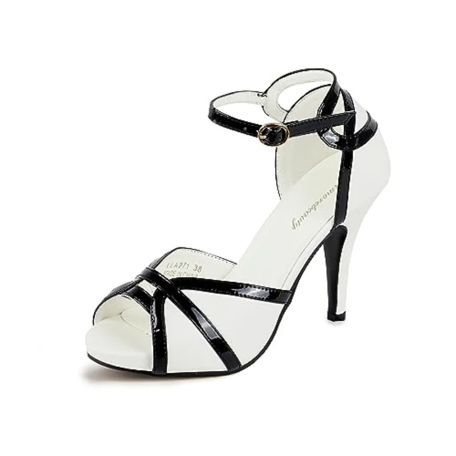 getmorebeauty Peep Toe Heels for Women Sexy Strappy High Heels Ankle Strap Heeled Sandals
getmorebeauty Peep Toe Heels for Women Sexy Strappy High Heels Ankle Strap Heeled Sandals