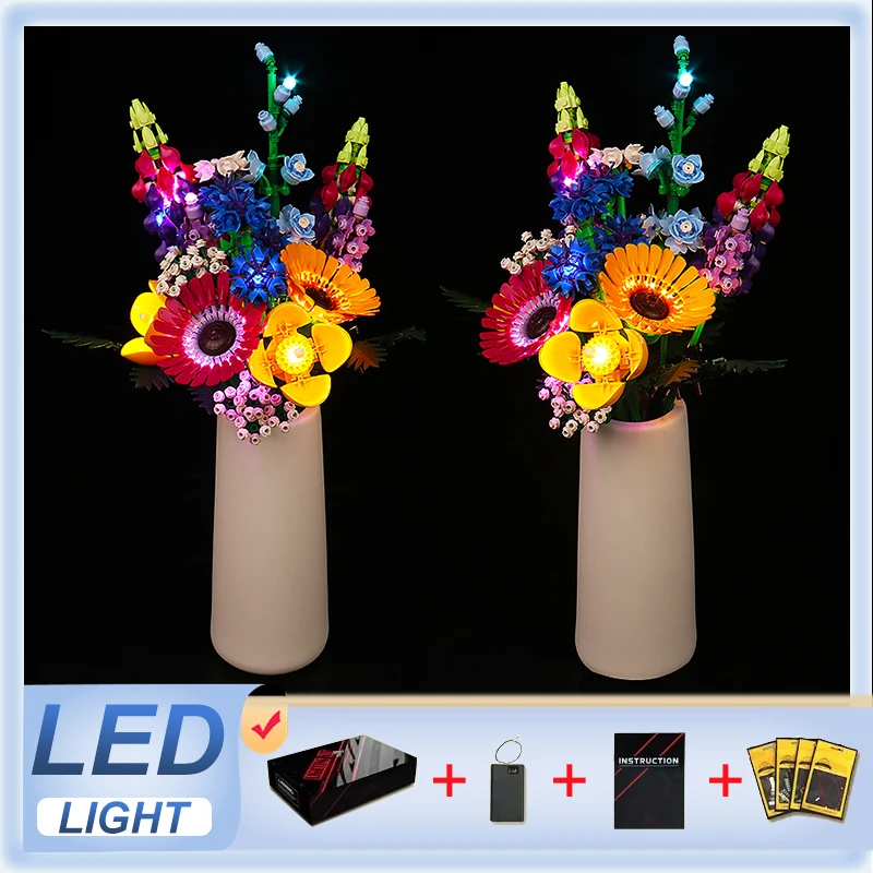 DIY LED Light Kit For LEGO 10313 Wildflower Bouquet (Only LED Light,Without Blocks Model)
DIY LED Light Kit For LEGO 10313 Wildflower Bouquet (Only LED Light,Without Blocks Model)