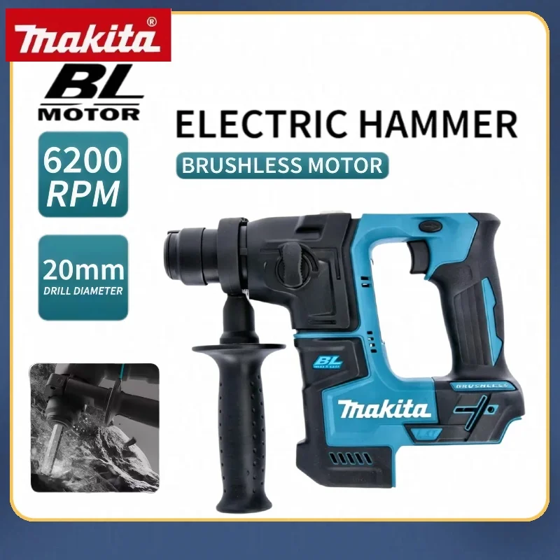 Makita Brushless Electric Hammer Cordless Hammer Wireless Drills Power for 18V Lithium Battery Tools(only tool)
Makita Brushless Electric Hammer Cordless Hammer Wireless Drills Power for 18V Lithium Battery Tools(only tool)