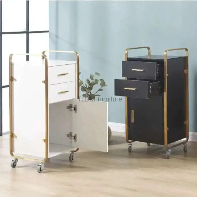 Multifunctional Solid Wood Salon Trolley Home Salon Furniture Removable Storage Shelf Barber Shop Tool Cart with Wheels
Multifunctional Solid Wood Salon Trolley Home Salon Furniture Removable Storage Shelf Barber Shop Tool Cart with Wheels