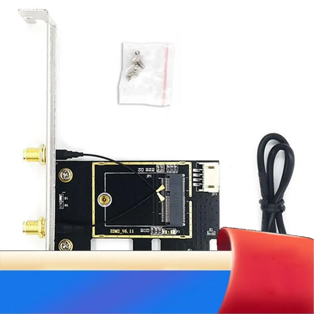 Карта адаптера сетевой карты NGFF M.2 к PCIE Карта адаптера NGFF M.2 поддерживает беспроводная сетевая карта NGFF M.2-X62A
Карта адаптера сетевой карты NGFF M.2 к PCIE Карта адаптера NGFF M.2 поддерживает беспроводная сетевая карта NGFF M.2-X62A