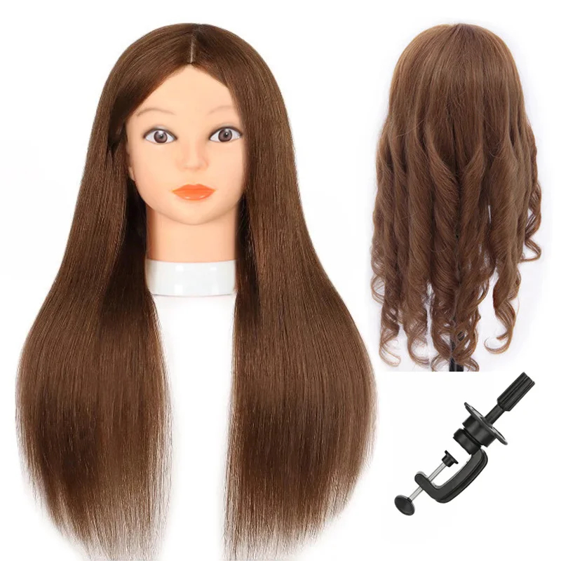Mannequin Head with 100% Real Human Hair Cosmetology Mannequin Doll Head for Practice Braiding Hairdresser Head
Mannequin Head with 100% Real Human Hair Cosmetology Mannequin Doll Head for Practice Braiding Hairdresser Head