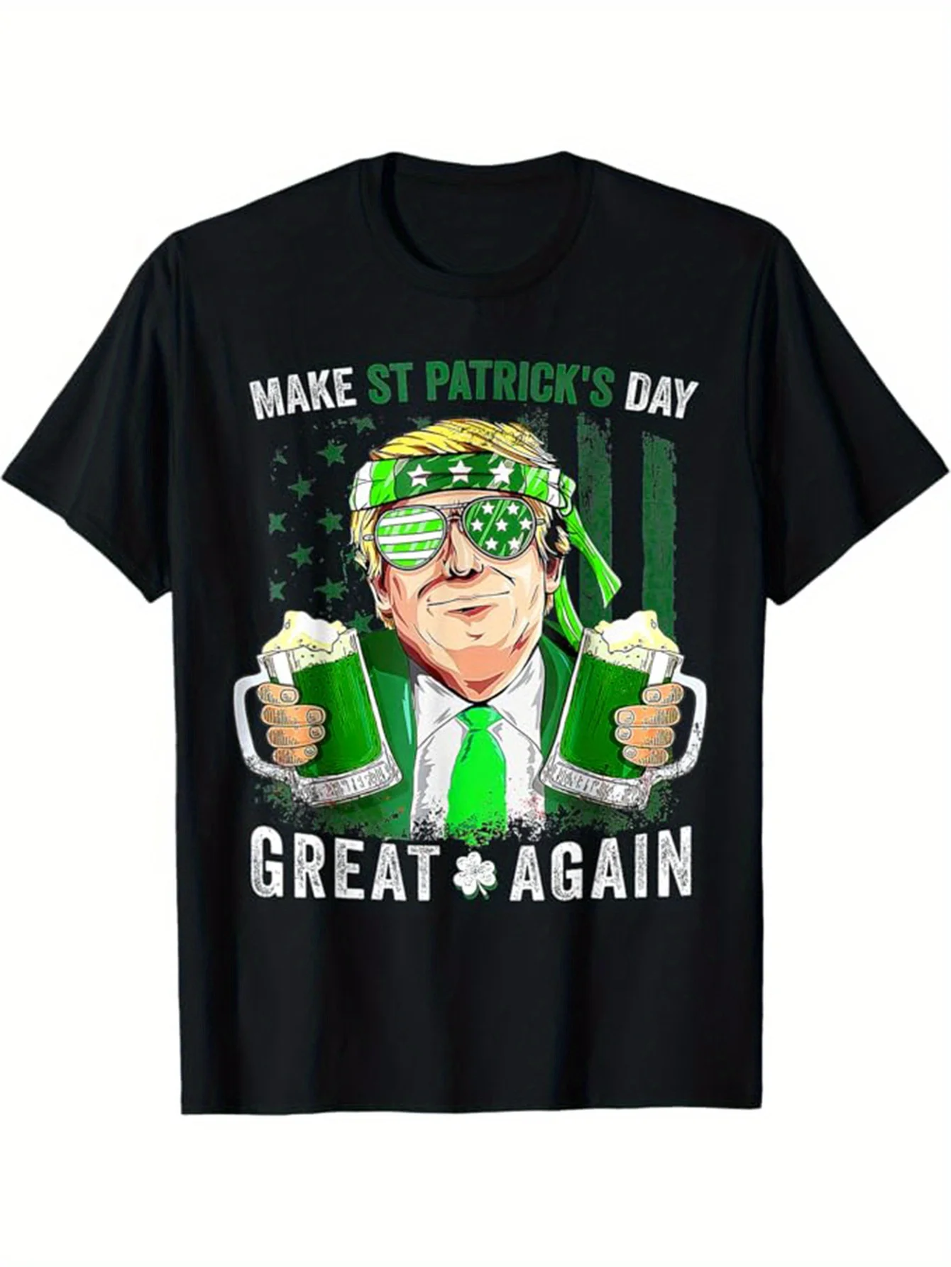 St. Patrick'S Day Print, Men'S Cotton Valentine'S Day T-shirt, Graphic Tee Men'S Outdoor Clothes, Men'S Clothing, Casual Short S
St. Patrick'S Day Print, Men'S Cotton Valentine'S Day T-shirt, Graphic Tee Men'S Outdoor Clothes, Men'S Clothing, Casual Short S