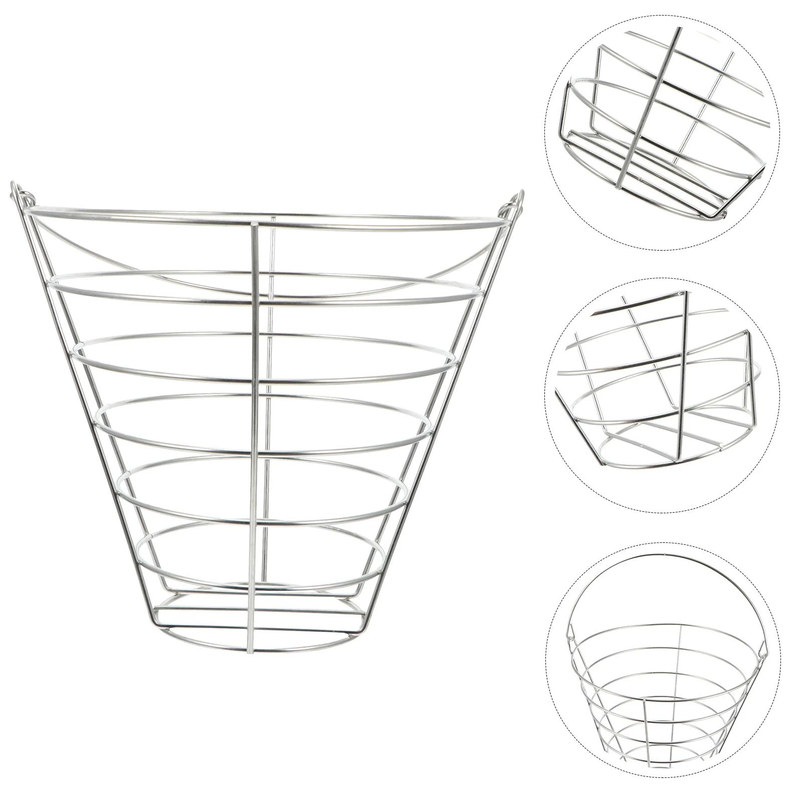 Golf Pick up Basket Accessories Golfball Holder Container Iron Storage with Handle
Golf Pick up Basket Accessories Golfball Holder Container Iron Storage with Handle