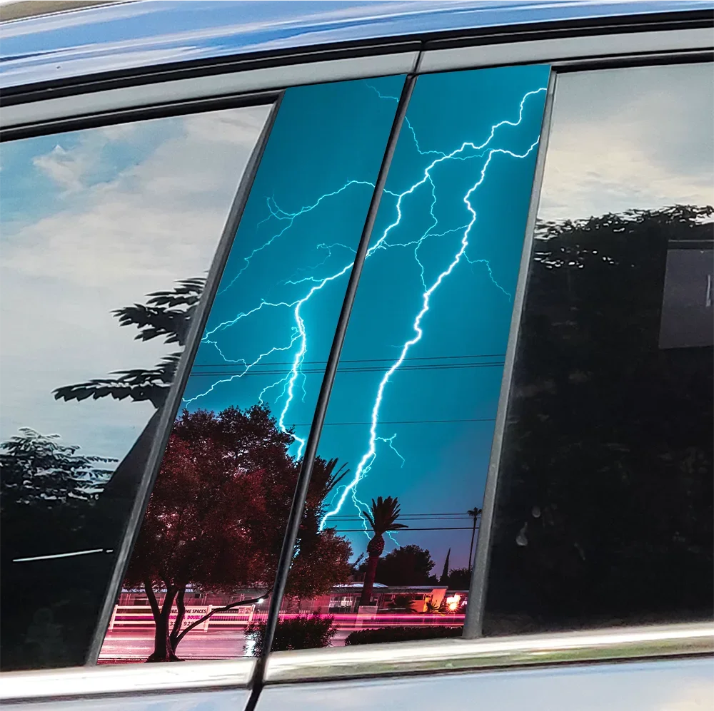 Lightning Car Stickers Auto B-pillar Waterproof Sunscreen Vinyl Decals Auto Center Column Cover Scratches Decor Accessories
Lightning Car Stickers Auto B-pillar Waterproof Sunscreen Vinyl Decals Auto Center Column Cover Scratches Decor Accessories