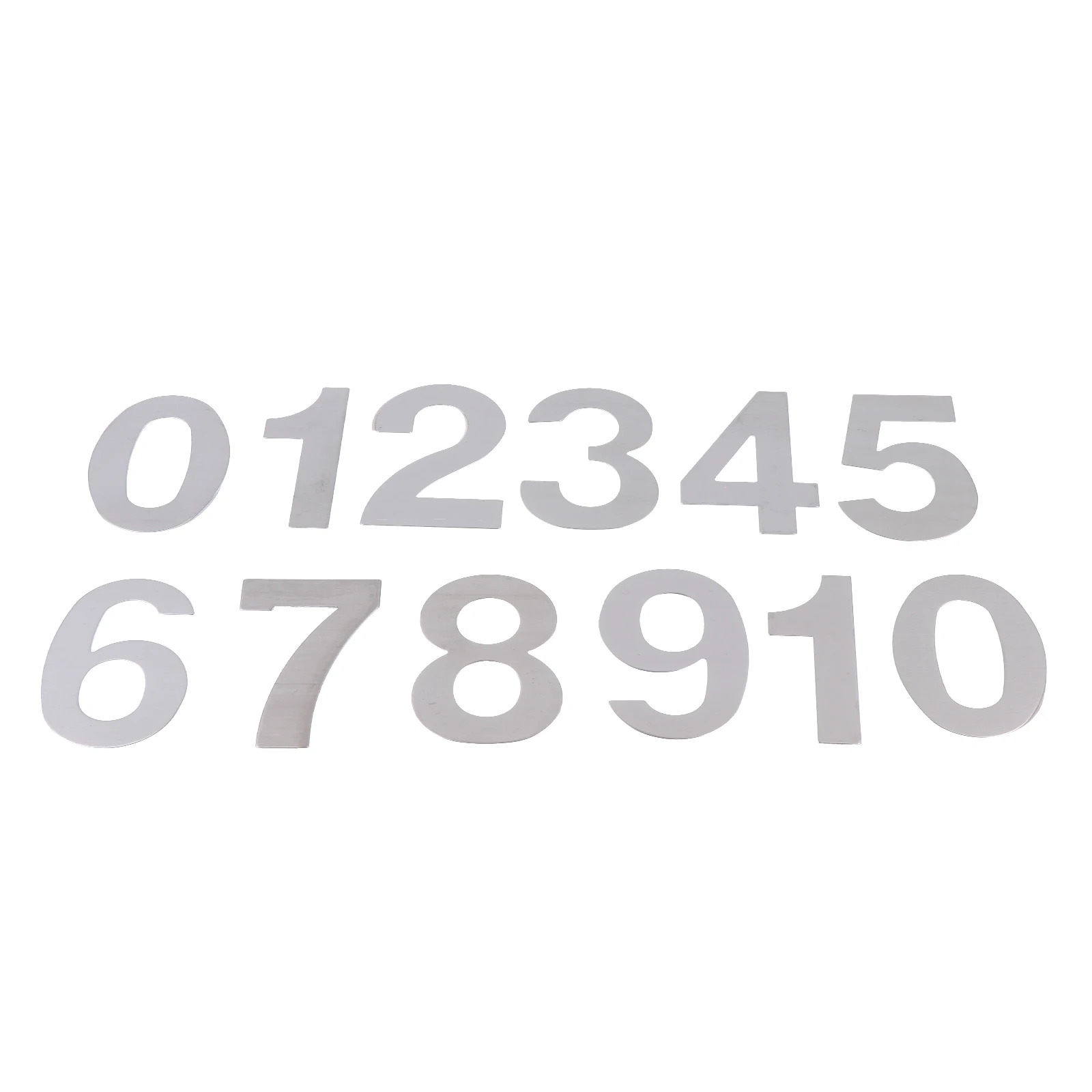 10 Pcs Mailbox Numbers Stainless Steel 3D House Address Retro Decor Door Signboard Personalized Signs Garden Supplies
10 Pcs Mailbox Numbers Stainless Steel 3D House Address Retro Decor Door Signboard Personalized Signs Garden Supplies
