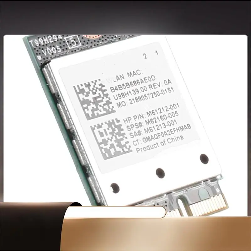 NFA765 Wifi Card 2400Mbps 2.4G/5G/6G Wireless Card Network Adapter Bluetooth-Compatible 5.3 Support Win10 Win11-X64A
NFA765 Wifi Card 2400Mbps 2.4G/5G/6G Wireless Card Network Adapter Bluetooth-Compatible 5.3 Support Win10 Win11-X64A