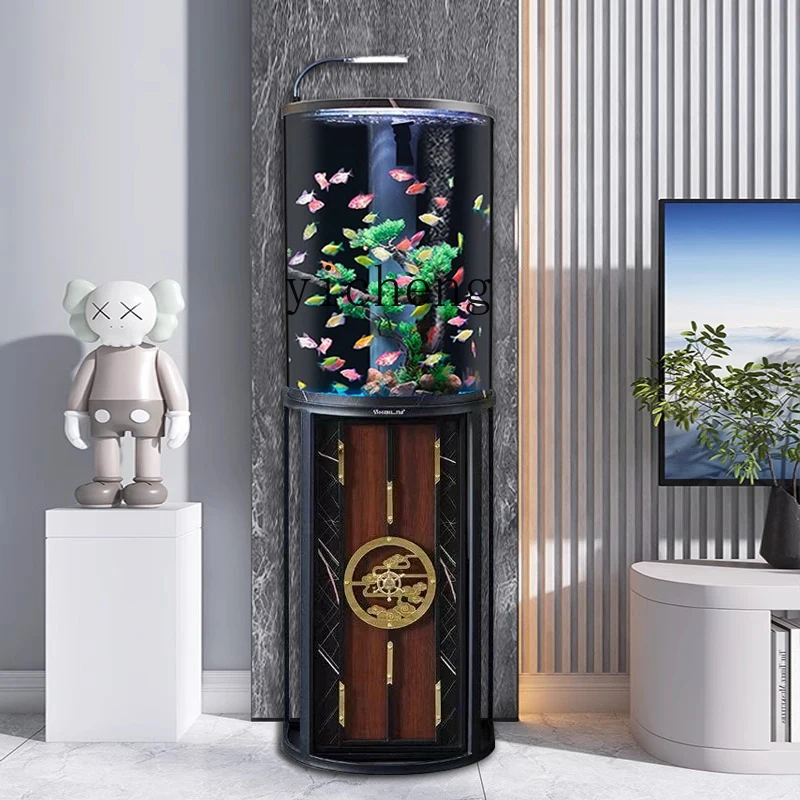 XL semi-circular fish tank living room small household floor aquarium smart lazy water-free acrylic tank
XL semi-circular fish tank living room small household floor aquarium smart lazy water-free acrylic tank
