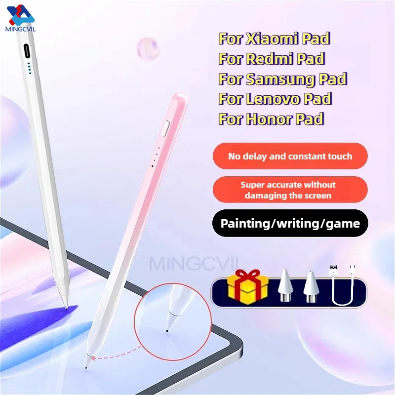 MINGCVIL stylus for Xiaomi Pad 6S pen For Samsung Pad No Palm Rejection for Honor Redmi Pad Pro pen for Android Tablet Phone pen
MINGCVIL stylus for Xiaomi Pad 6S pen For Samsung Pad No Palm Rejection for Honor Redmi Pad Pro pen for Android Tablet Phone pen