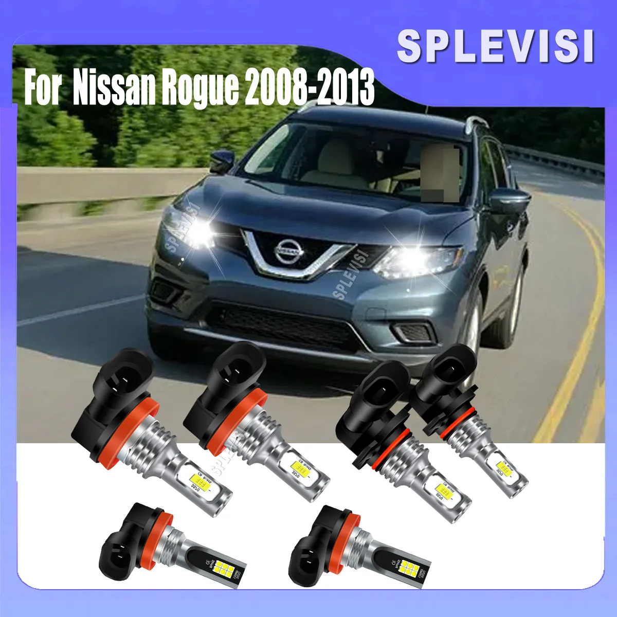 LED 12v 6000K Headlight Fog Light -Enhanced Visibility –200% Brighter For Nissan Rogue 2008 2009 2010 2011 2012 2013
LED 12v 6000K Headlight Fog Light -Enhanced Visibility –200% Brighter For Nissan Rogue 2008 2009 2010 2011 2012 2013