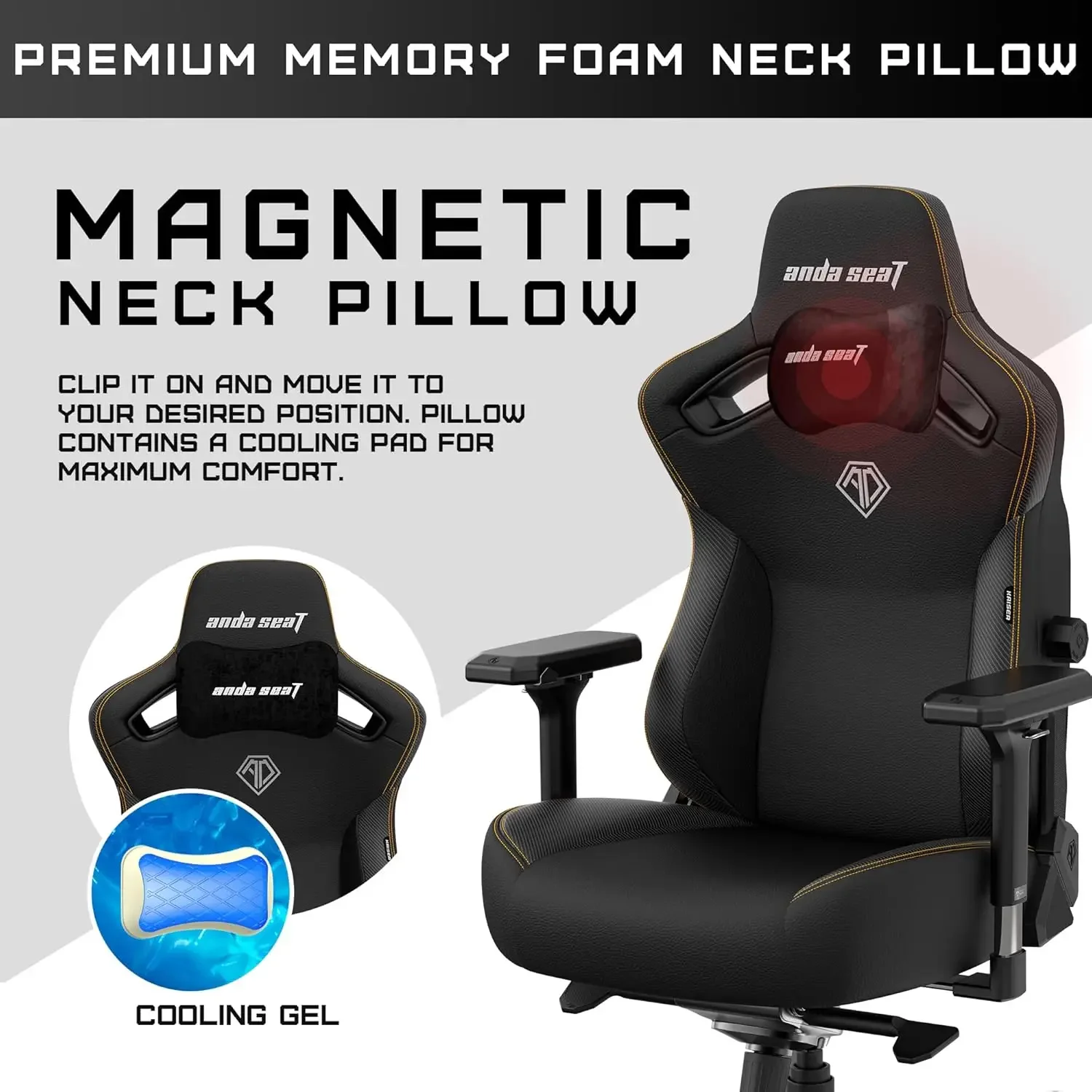 Kaiser 3 Large Gaming Chair for Adults - Ergonomic Black Leather Gaming Chairs with Lumbar Support,
Kaiser 3 Large Gaming Chair for Adults - Ergonomic Black Leather Gaming Chairs with Lumbar Support,