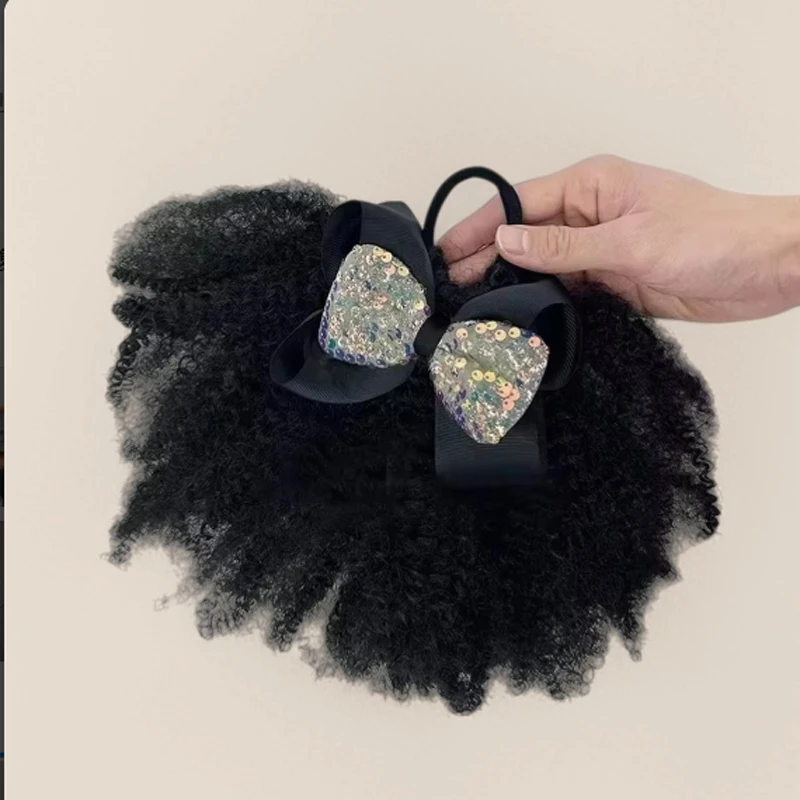 Kids Braided Ponytail - Kinky Marley Braid Hair Extension with Elastic Band, Afro Textured Synthetic Hair for Girls,Natural Look
Kids Braided Ponytail - Kinky Marley Braid Hair Extension with Elastic Band, Afro Textured Synthetic Hair for Girls,Natural Look