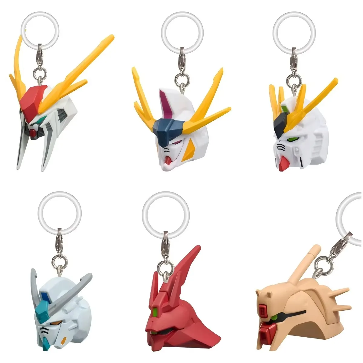 Bandai Original 6Pcs Gashapon MSN-04 サザビー めじるしアクセサリー Gundam Head Toys For Kids Gift Collection Model Ornaments
Bandai Original 6Pcs Gashapon MSN-04 サザビー めじるしアクセサリー Gundam Head Toys For Kids Gift Collection Model Ornaments