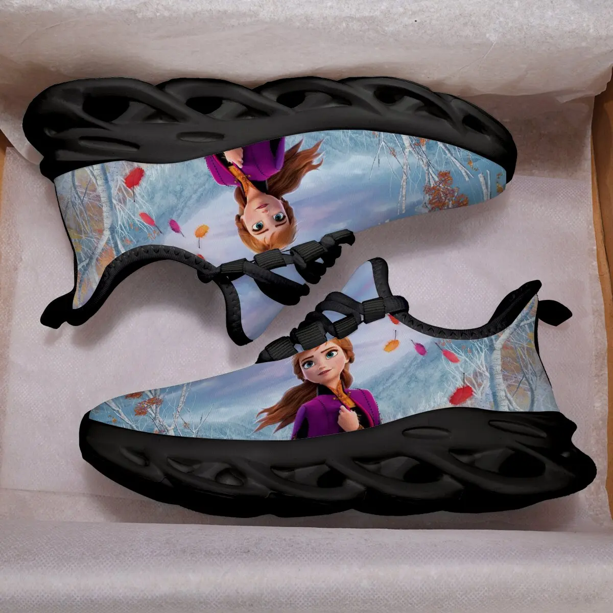 Spring Autumn Baby Girls Casual Shoes Cartoon Frozen Anna Elsa Print Glowing Sneaker Children Sport Kids Running Shoes Size28-35
Spring Autumn Baby Girls Casual Shoes Cartoon Frozen Anna Elsa Print Glowing Sneaker Children Sport Kids Running Shoes Size28-35
