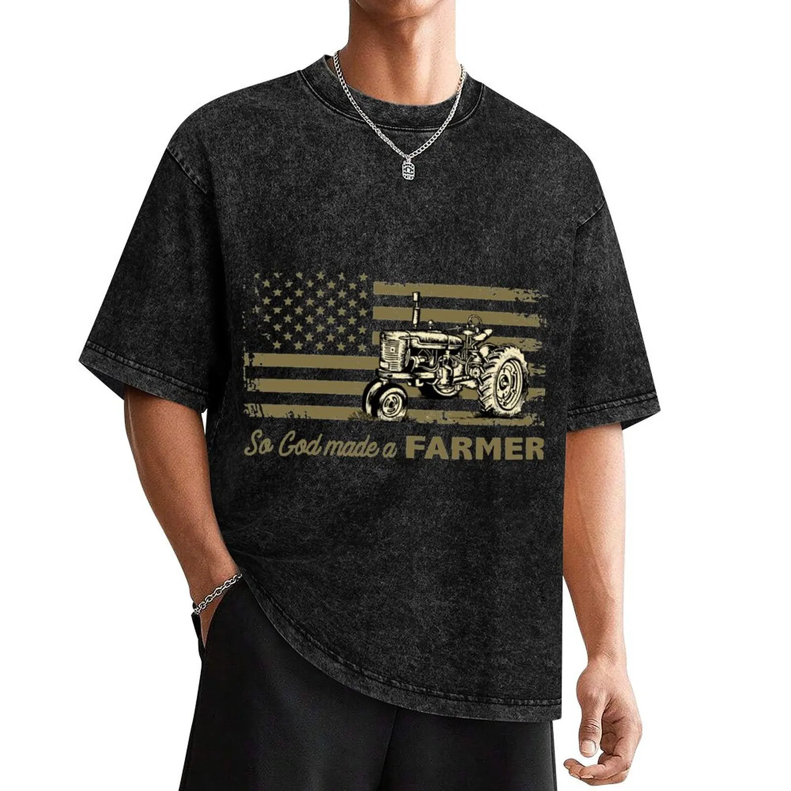 So God Made A Farmer T-Shirt summer clothes graphic t shirts basketball graphic tees summer tops t shirt men
So God Made A Farmer T-Shirt summer clothes graphic t shirts basketball graphic tees summer tops t shirt men