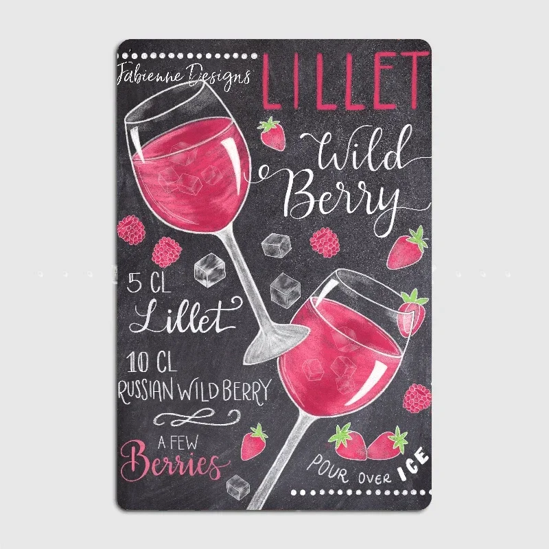 Lillet Wild Berry Chalk Print Summer cocktails Metal Sign Club Home Cave Pub Funny Poster Tin Sign Poster
Lillet Wild Berry Chalk Print Summer cocktails Metal Sign Club Home Cave Pub Funny Poster Tin Sign Poster