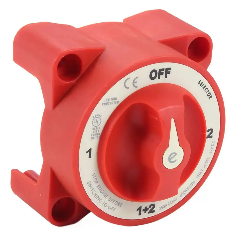 AB98-DC 32 В 350A переключатель батареи 4-позиционный селектор морской лодки переключатель батареи отключение для морской лодки
AB98-DC 32 В 350A переключатель батареи 4-позиционный селектор морской лодки переключатель батареи отключение для морской лодки