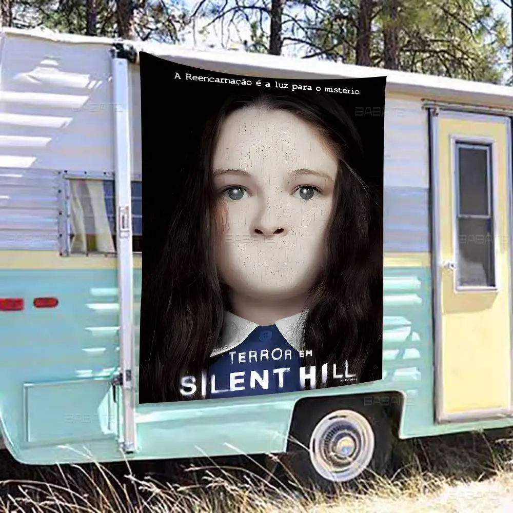 Horror Game S-Silent H-Hill Banner INS Style Outdoor Party Decoration Atmosphere Flag
Horror Game S-Silent H-Hill Banner INS Style Outdoor Party Decoration Atmosphere Flag