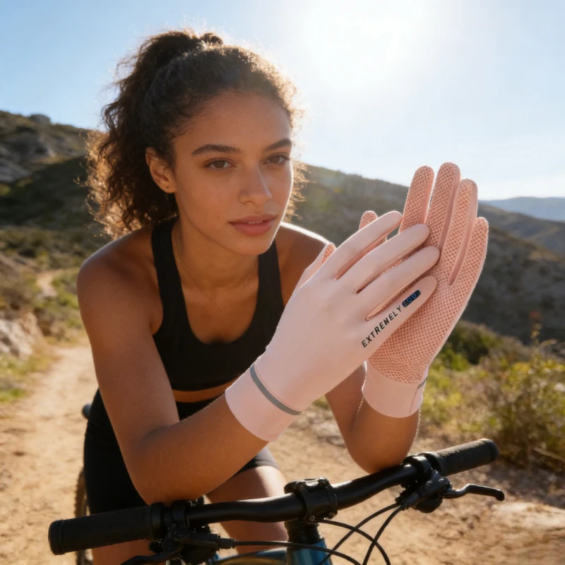 Ladies' Ice Skating Fiber Fabric Summer Gloves Palm Print Pattern Fishing Net Texture Flip Touch Screen Outdoor Sports Walking
Ladies' Ice Skating Fiber Fabric Summer Gloves Palm Print Pattern Fishing Net Texture Flip Touch Screen Outdoor Sports Walking