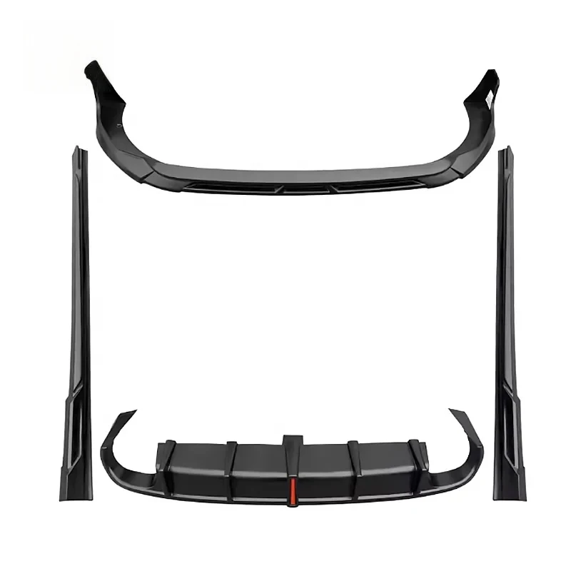 Premium Glossy Black Auto Body Kits Front Lower Lip Rear Diffuser Lip Side Skirts Exterior Modified Parts Compatible With 2021-2
Premium Glossy Black Auto Body Kits Front Lower Lip Rear Diffuser Lip Side Skirts Exterior Modified Parts Compatible With 2021-2