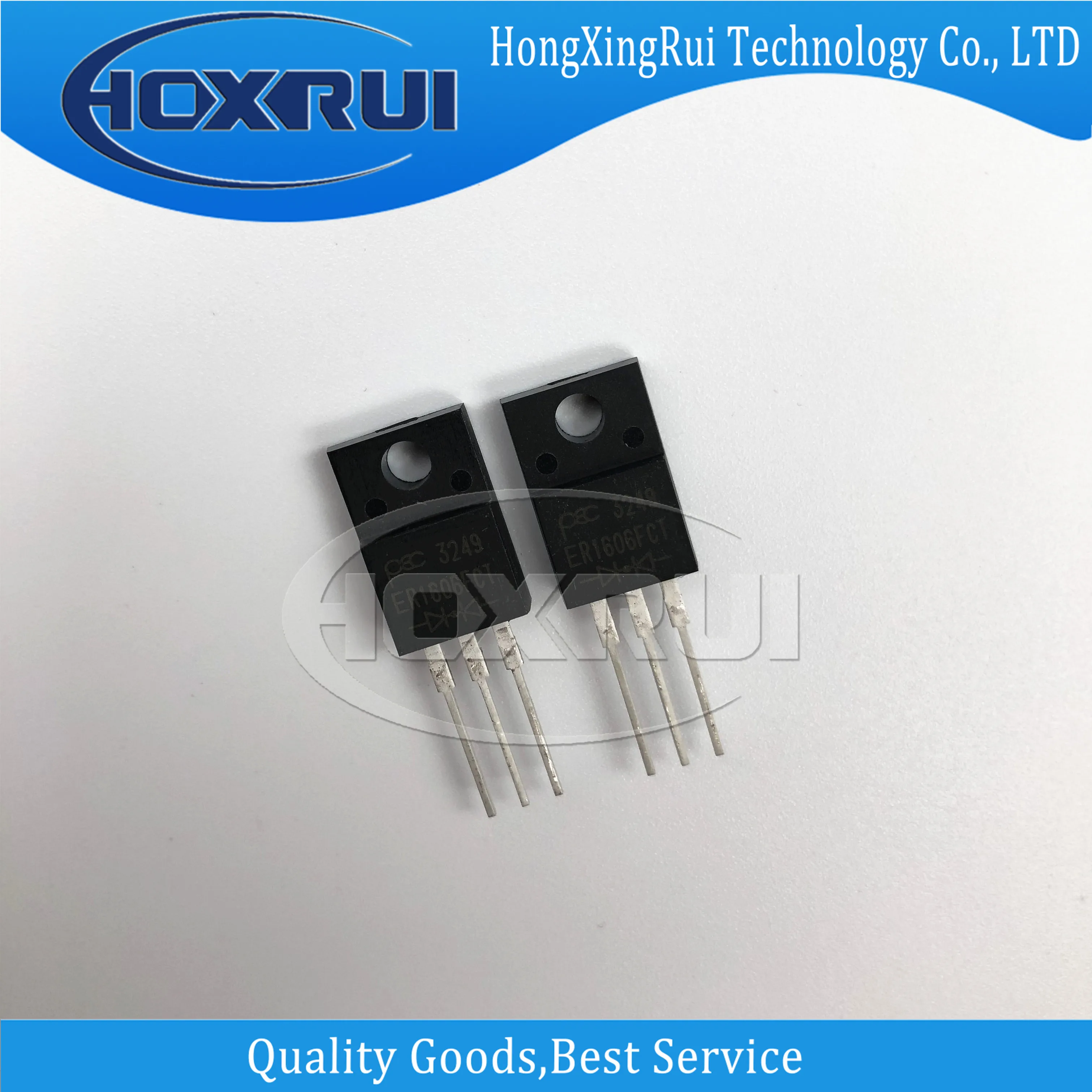 (10 piece),ER1606FCT,TO-220F,600V 16A 35ns,Fast recovery/ultra-fast recovery diode,
(10 piece),ER1606FCT,TO-220F,600V 16A 35ns,Fast recovery/ultra-fast recovery diode,