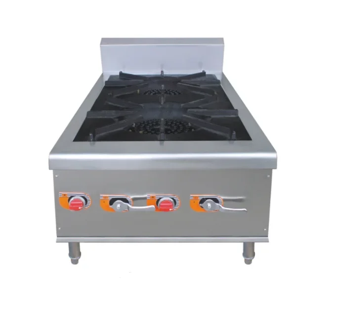 SPS-2-8R-N Commercial Chinese Work Stove Double-head Single Circle Small Soup-Cooking Pot/Small Soup Pot Stove 8"burner
SPS-2-8R-N Commercial Chinese Work Stove Double-head Single Circle Small Soup-Cooking Pot/Small Soup Pot Stove 8"burner