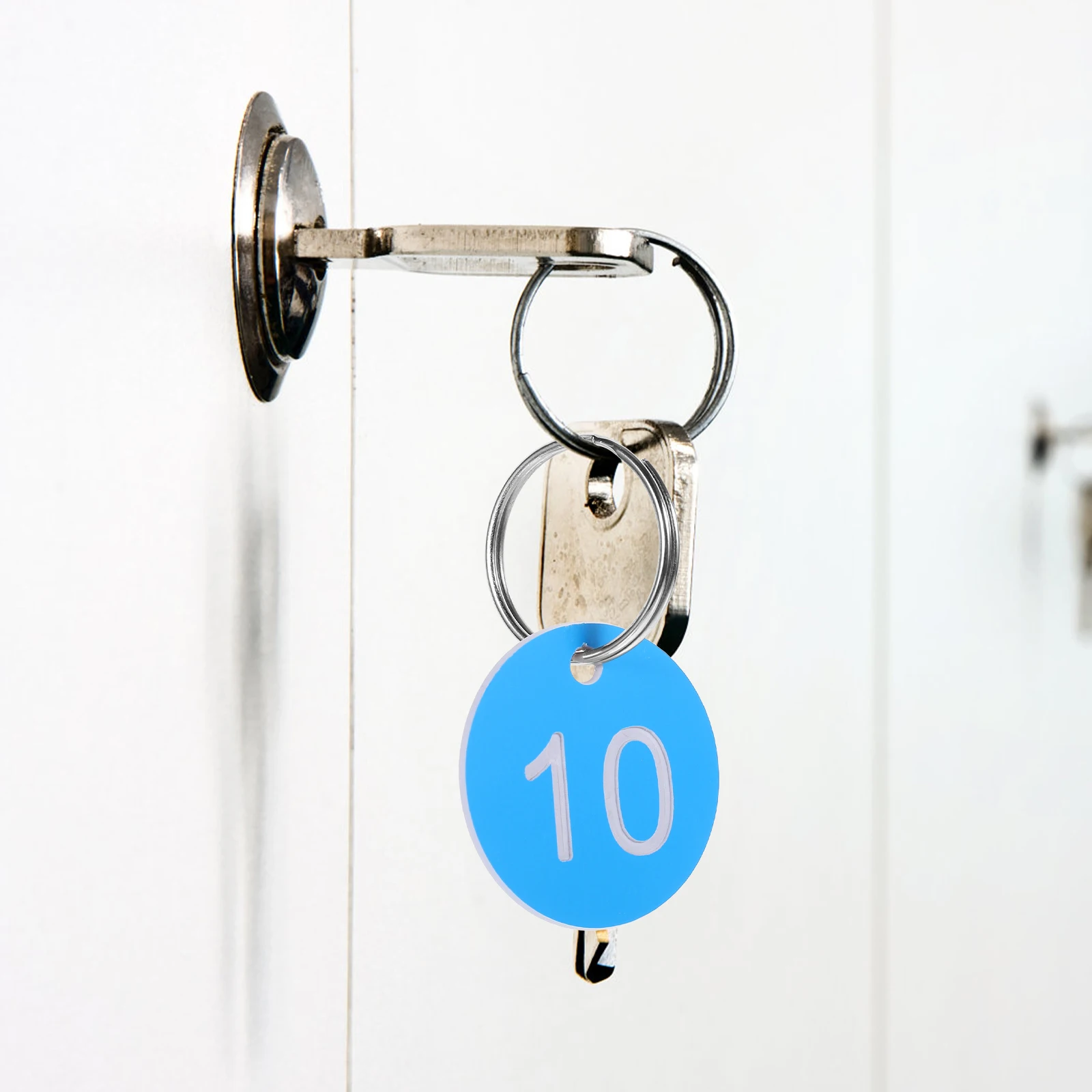 1 set Valve Labels Plastic Numbered Tags 1-50 Iron Rings for Key Tools Locker Sauna Storage Identification Marks
1 set Valve Labels Plastic Numbered Tags 1-50 Iron Rings for Key Tools Locker Sauna Storage Identification Marks