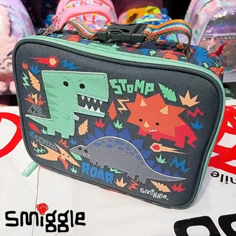 Оригинальный Австралийский школьный рюкзак Smiggle, рюкзак для студентов с механическим динозавром, женский карандаш, подарок для студентов
Оригинальный Австралийский школьный рюкзак Smiggle, рюкзак для студентов с механическим динозавром, женский карандаш, подарок для студентов