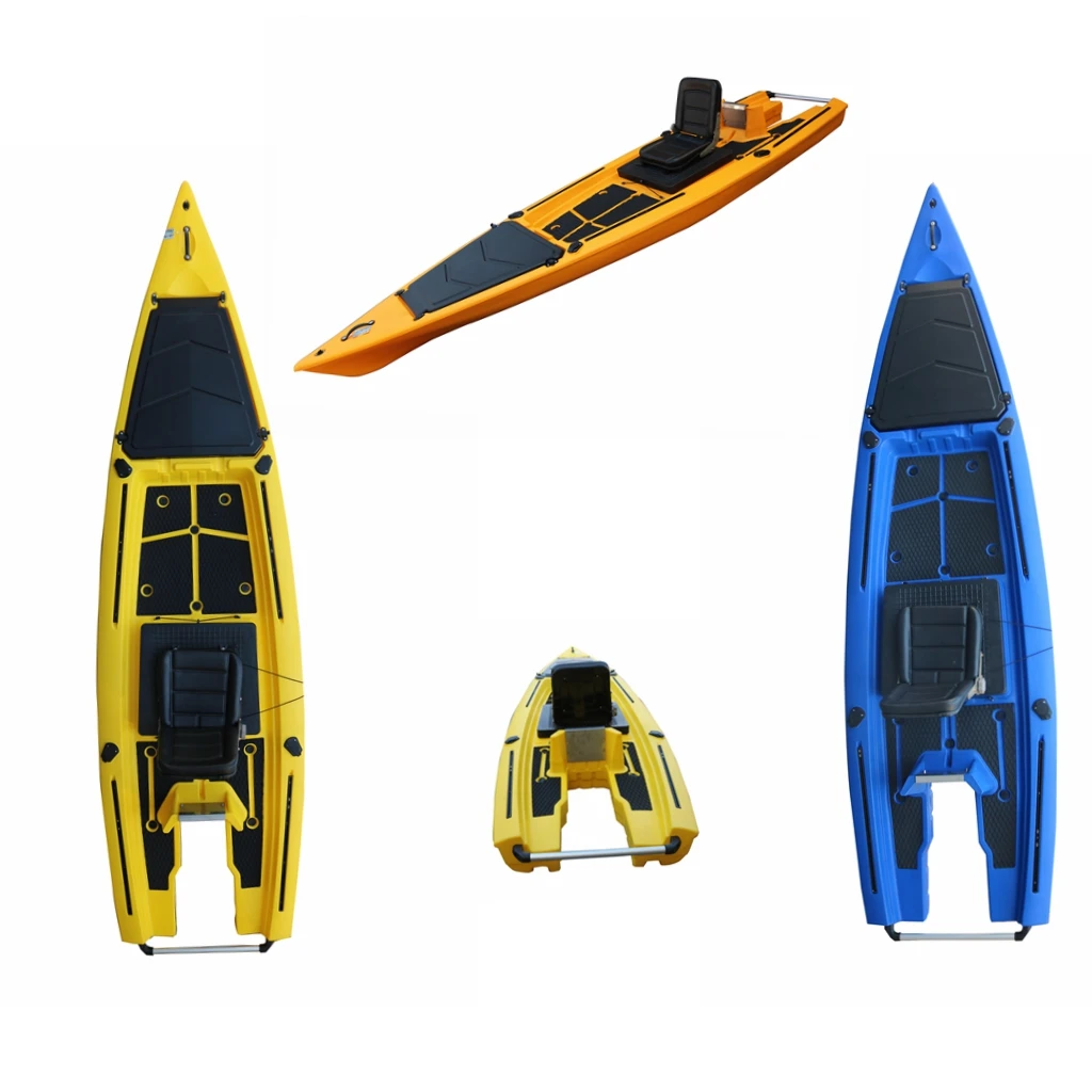 Single Person Fishing Kayak Motorized Kayak Pesca Pedal Kajak Fishing 13FT Water Sports Area Canoe Single Motor
Single Person Fishing Kayak Motorized Kayak Pesca Pedal Kajak Fishing 13FT Water Sports Area Canoe Single Motor