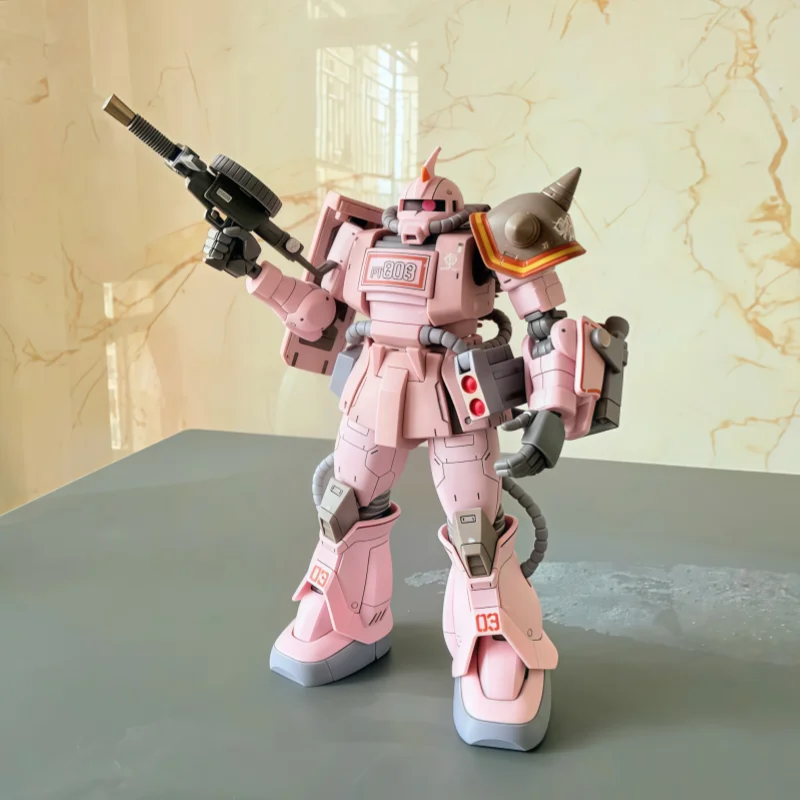 Bandai MS 06D Zaku Desert Type Pink Panther Forces Assembly Model Decor Gift For Adult Anime Hobby Collectors Display Ornament
Bandai MS 06D Zaku Desert Type Pink Panther Forces Assembly Model Decor Gift For Adult Anime Hobby Collectors Display Ornament