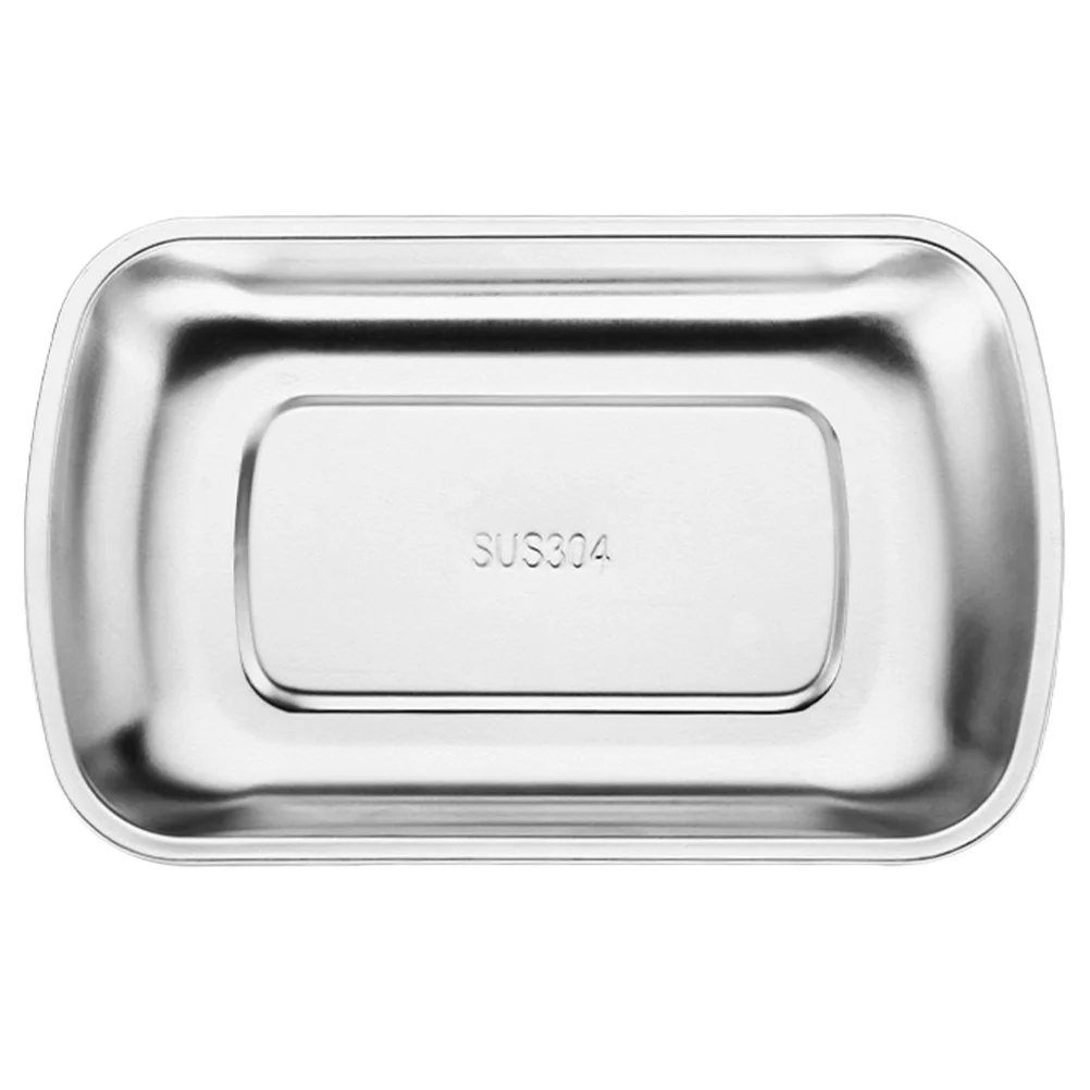 Stainless Steel Steamer Tray Rectangle Food Plate Snack Dish Cake BBQ Serving Fruits Meat Kitchen Practical Storage
Stainless Steel Steamer Tray Rectangle Food Plate Snack Dish Cake BBQ Serving Fruits Meat Kitchen Practical Storage