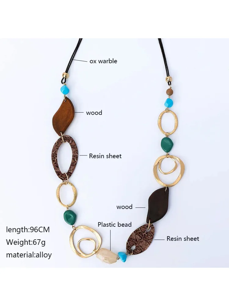 Kaseakia Acrylic Chain Long Necklace Sweater Chain for Women Fashion Jewelry Accessories
Kaseakia Acrylic Chain Long Necklace Sweater Chain for Women Fashion Jewelry Accessories