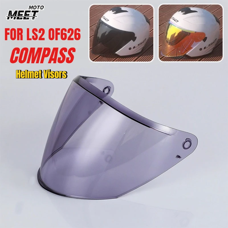 Original for LS2 OF626 COMPASS Helmet Lens Full Face Motorcycle Helmet Color Lens Black Silver Visor Helmet Replacement Parts
Original for LS2 OF626 COMPASS Helmet Lens Full Face Motorcycle Helmet Color Lens Black Silver Visor Helmet Replacement Parts