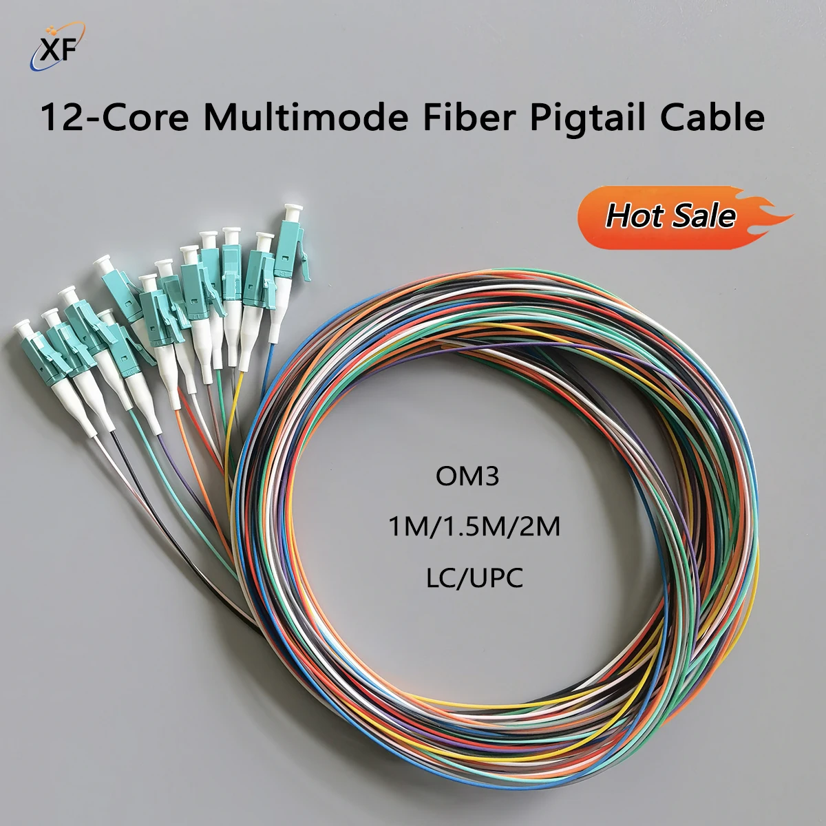 OM3 Волоконно-оптический косичка LC/UPC 1 м/1,5 м/2 м 0,9 мм Многомодовый оптоволоконный косичка 12 цветов Крытый быстрый соединительный кабель FTTH
OM3 Волоконно-оптический косичка LC/UPC 1 м/1,5 м/2 м 0,9 мм Многомодовый оптоволоконный косичка 12 цветов Крытый быстрый соединительный кабель FTTH