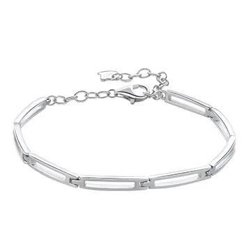 New S925 Silver Original Bracelet Square Grid Paper Clip Hip Hop Trend Platinum Plated INS Style Wedding Jewelry
New S925 Silver Original Bracelet Square Grid Paper Clip Hip Hop Trend Platinum Plated INS Style Wedding Jewelry