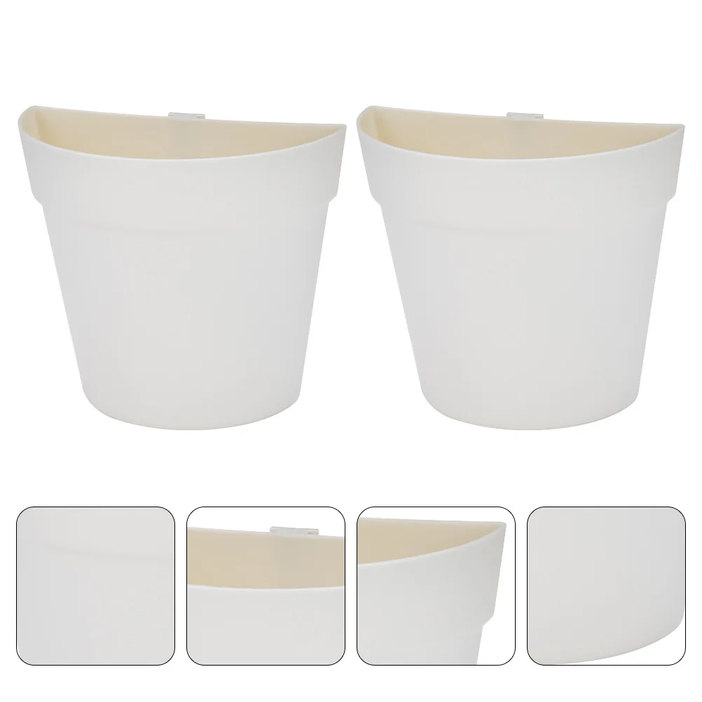 2 PCS Wall Hanging Flower Pot Creative Pots Artificial Outdoor Plants Wall-mounted Flowerpot Indoor Planter Plastic
2 PCS Wall Hanging Flower Pot Creative Pots Artificial Outdoor Plants Wall-mounted Flowerpot Indoor Planter Plastic
