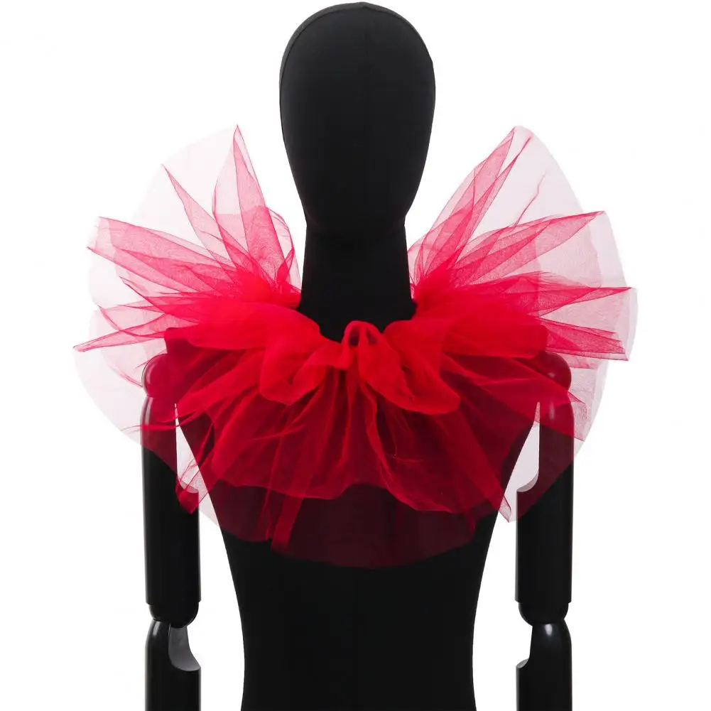 Съемный пышный сетчатый искусственный воротник, клоунский круговой воротник, рубашка, деловые свадебные вечеринки, аксессуары для косплея, снимаемый воротник
Съемный пышный сетчатый искусственный воротник, клоунский круговой воротник, рубашка, деловые свадебные вечеринки, аксессуары для косплея, снимаемый воротник