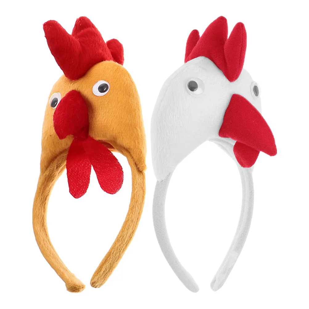 2pcs Chicken Headband Rooster Accessories Festive Supplies Hair Care Styling Animal Braiders Cosplay Chicken Costume Party
2pcs Chicken Headband Rooster Accessories Festive Supplies Hair Care Styling Animal Braiders Cosplay Chicken Costume Party