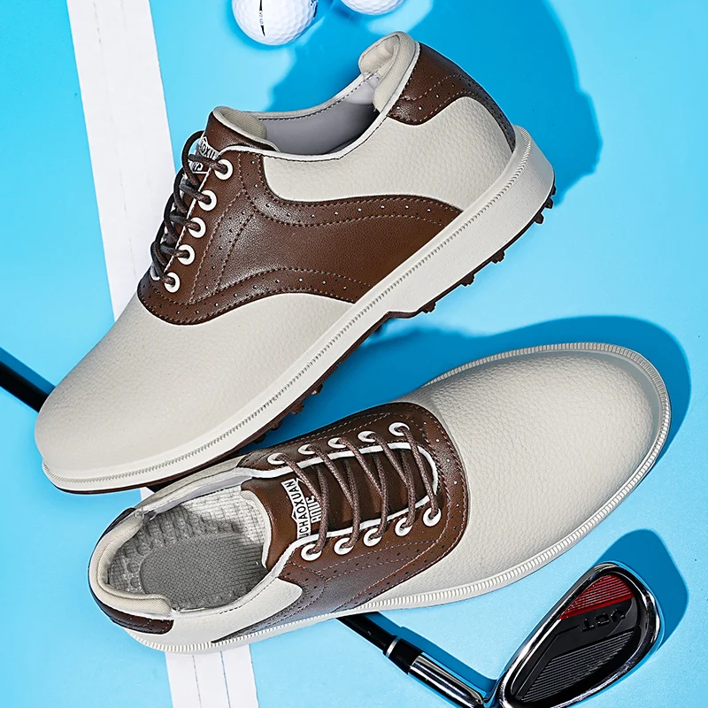 New Men Waterproof Golf Shoes Professional Pointed Non-Slip Golf Sports Shoes Comfortable Outdoor Men Casual Walking Shoes
New Men Waterproof Golf Shoes Professional Pointed Non-Slip Golf Sports Shoes Comfortable Outdoor Men Casual Walking Shoes