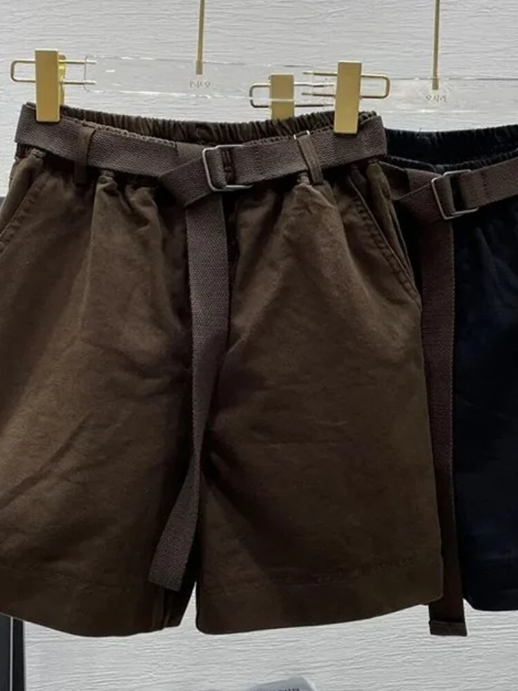 Плюс размер с высокой талией, пять дюймов, женские летние модные повседневные корейские широкие брюки в стиле ретро, утягивающие орты
Плюс размер с высокой талией, пять дюймов, женские летние модные повседневные корейские широкие брюки в стиле ретро, утягивающие орты