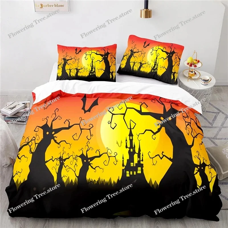 Funny Halloween 3d Bedding Set Print Duvet Cover Set with Pillowcase Home Textile Single Double Twin Full Queen King Size
Funny Halloween 3d Bedding Set Print Duvet Cover Set with Pillowcase Home Textile Single Double Twin Full Queen King Size